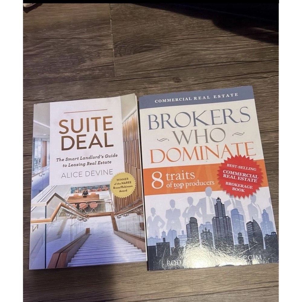 Real Estate Book Bundle - "Suite Deal" & "Brokers Who Dominate" Book Set